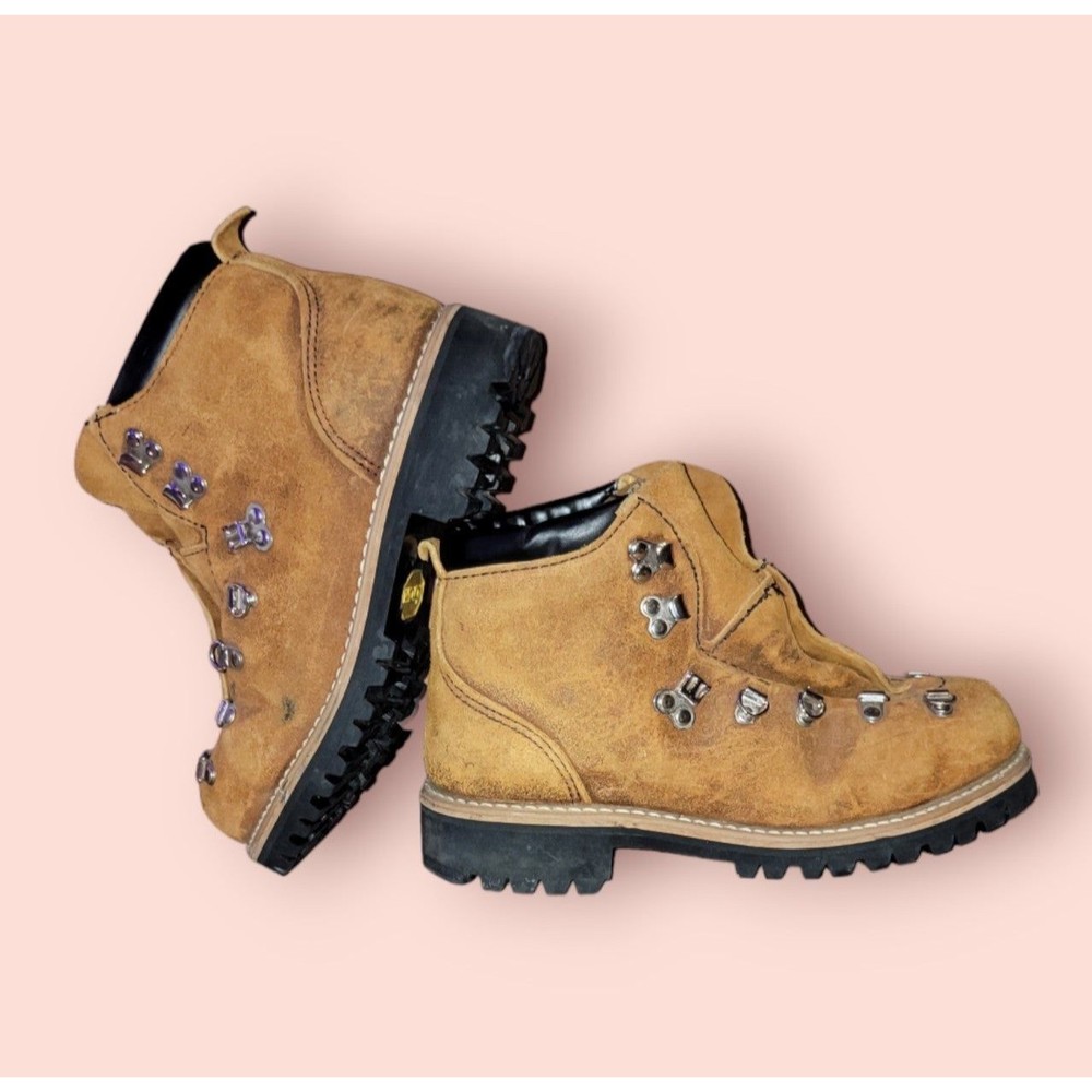Vintage Vibram Leather Boots